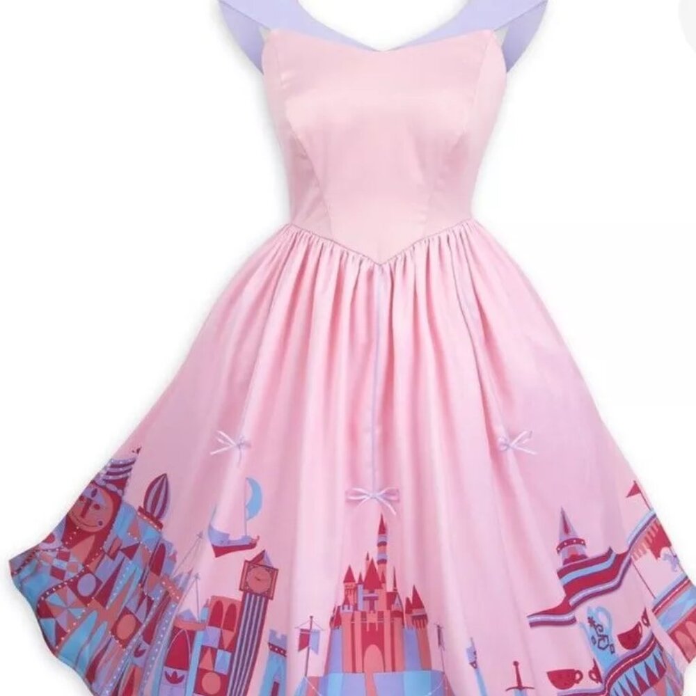 NWT Disney Parks The Dress Shop Pink Fantasyland Dress Women by Her Universe